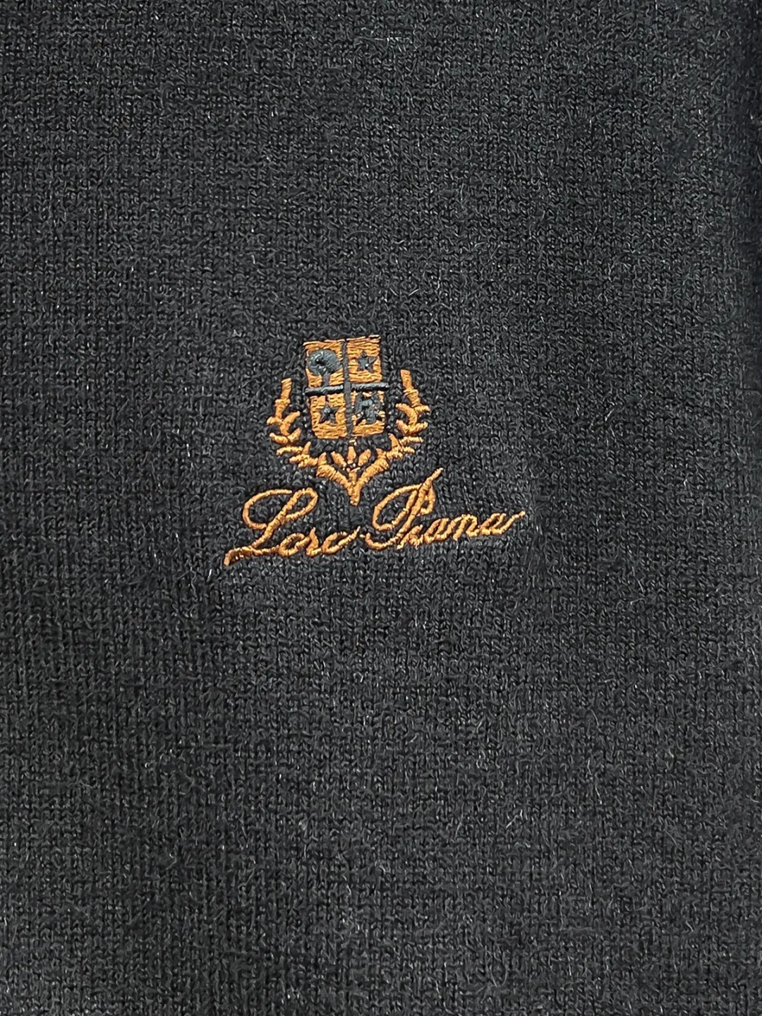 L Autumn and winter half-zip cashmere sweater Polo sweater, custom-made cashmere blended fabric, soft and waxy fabric, matte high-end texture, full three-dimensional texture of the body, keeping warm at the same time, great for spring and autumn alone, or layered with a jacket in winter, neat Polo lapel design, the collar shape is well-shaped, and it is not easy to turn out and collapse the collar; half-open metal zipper, Size: M‑XXXL